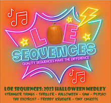 Load image into Gallery viewer, LOE Sequences – Halloween Medley